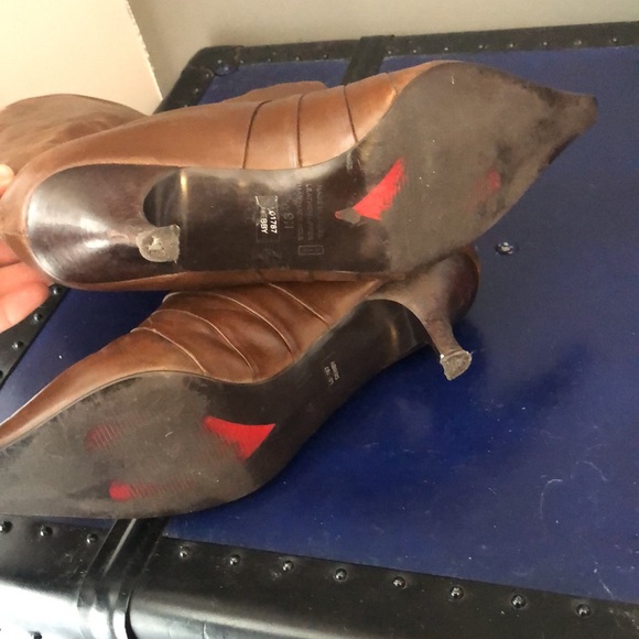 Brown Lui Chiny Ankle Boots - Picture 4 of 4